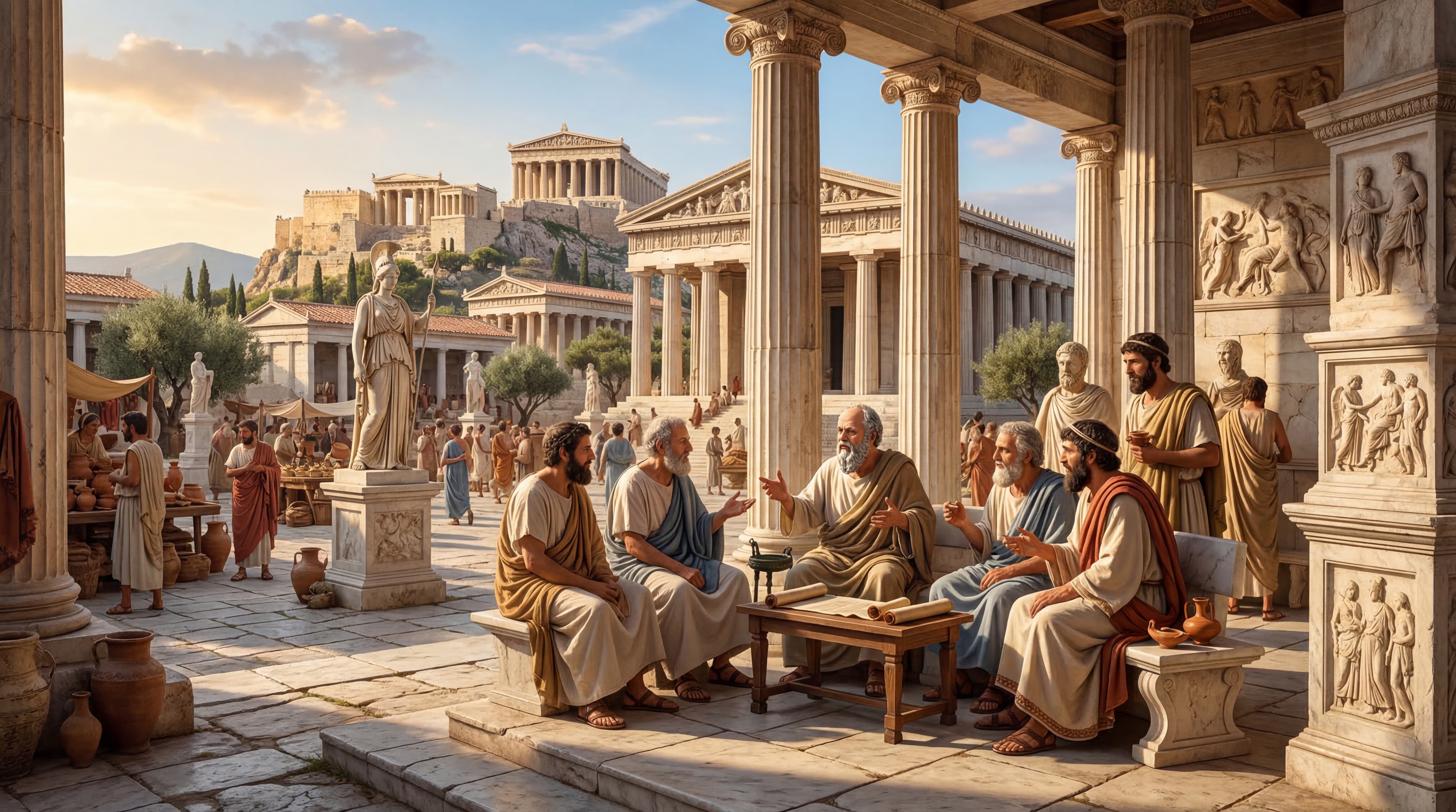 苏格拉底讲哲学